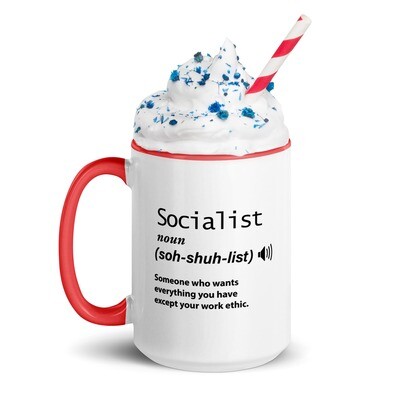 Mug with Color Inside - socialist definition