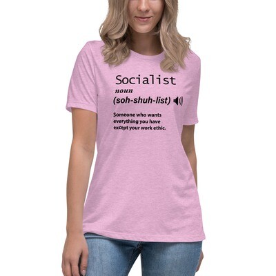 Women's Relaxed T-Shirt Social Definition B