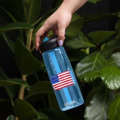 Sports water bottle American Flag