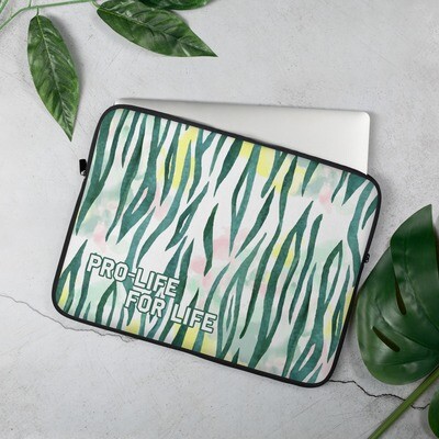 Laptop Sleeve Pastel Zebra - PLFL