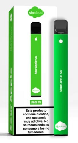 GluCloud Sour Apple Large 5% Nicotina