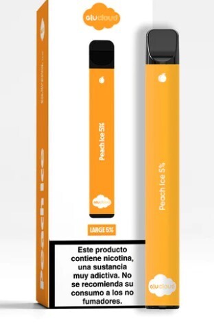 GluCloud Peach Large 5% Nicotina
