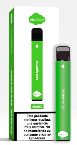 GluCloud Sour Apple Mini 5% Nicotina