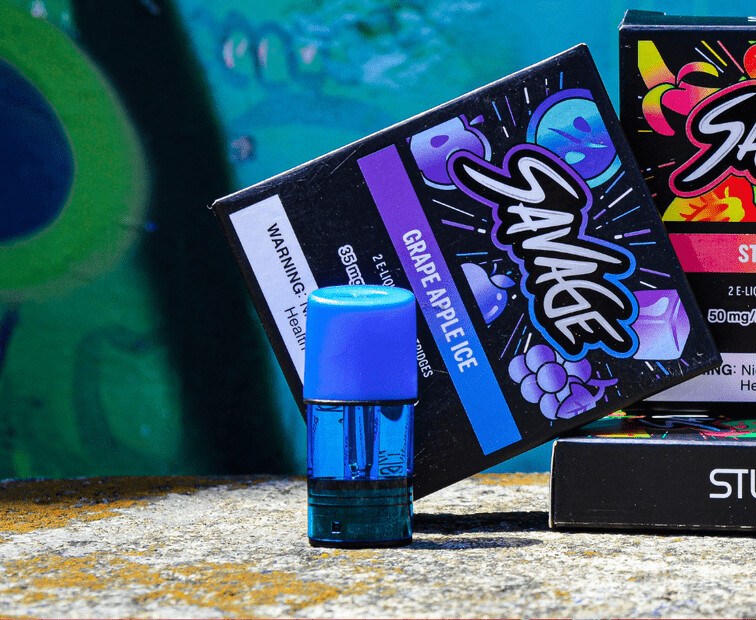 SAVAGE GRAPE APPLE ICE REPUESTO