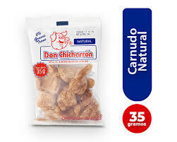 Don chicharrón natural