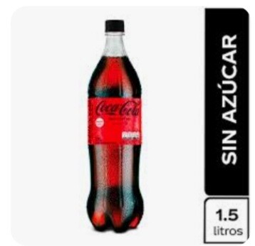 Coca-cola zero 1.5Lt