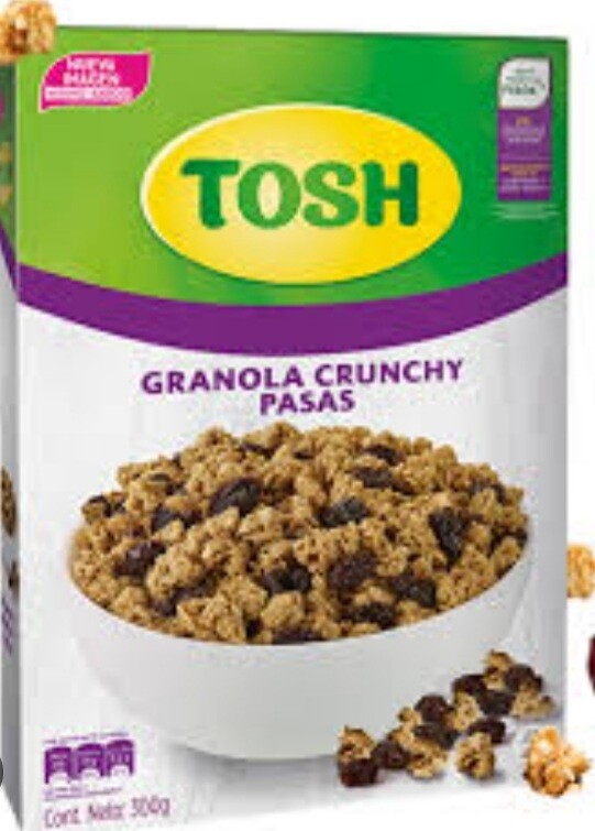 Granola crunchy pasas 300g