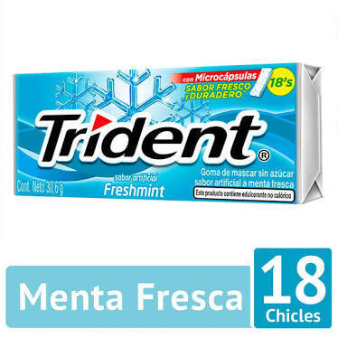 Trident x 18 freshmint