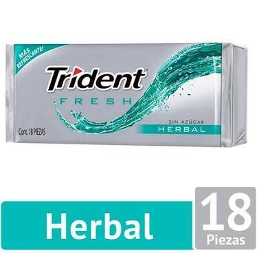 Trident x 18 Herbal