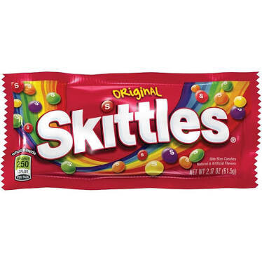 Skitles rojos 61gr