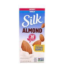 Bebida SILK almendra vainilla 30 calorias