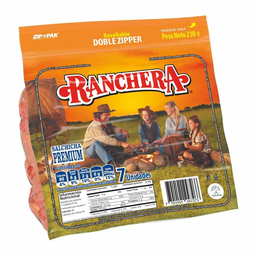 SALCHICHA RANCHERA X7