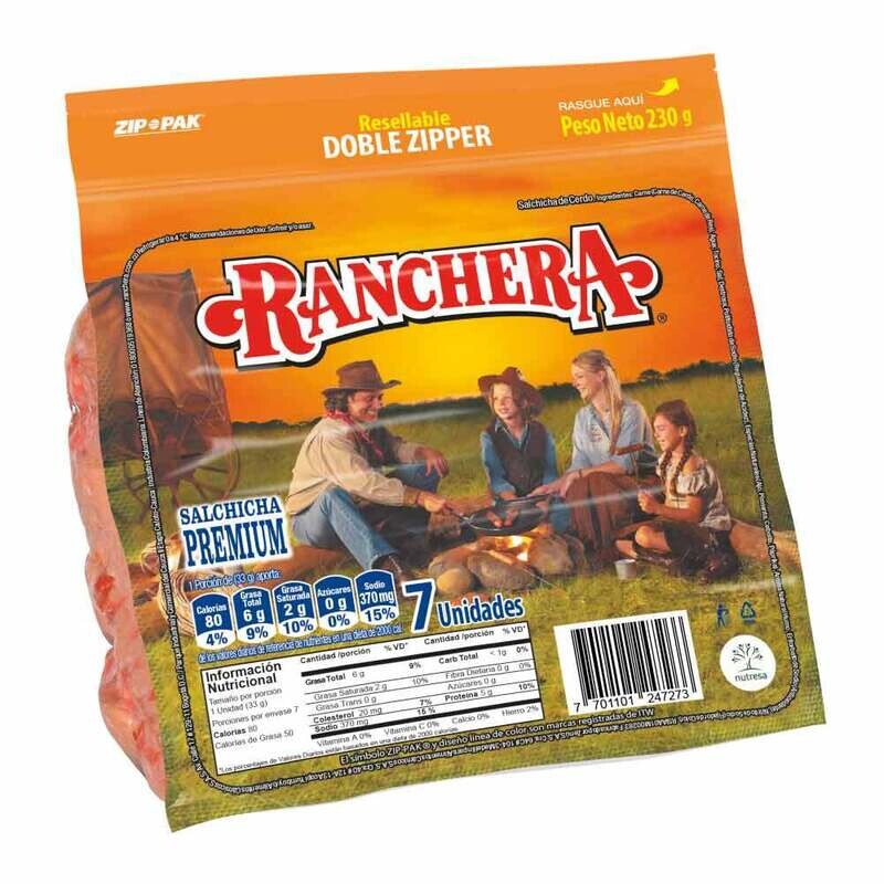 SALCHICHA RANCHERA X7