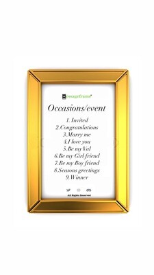 Occasions / Event