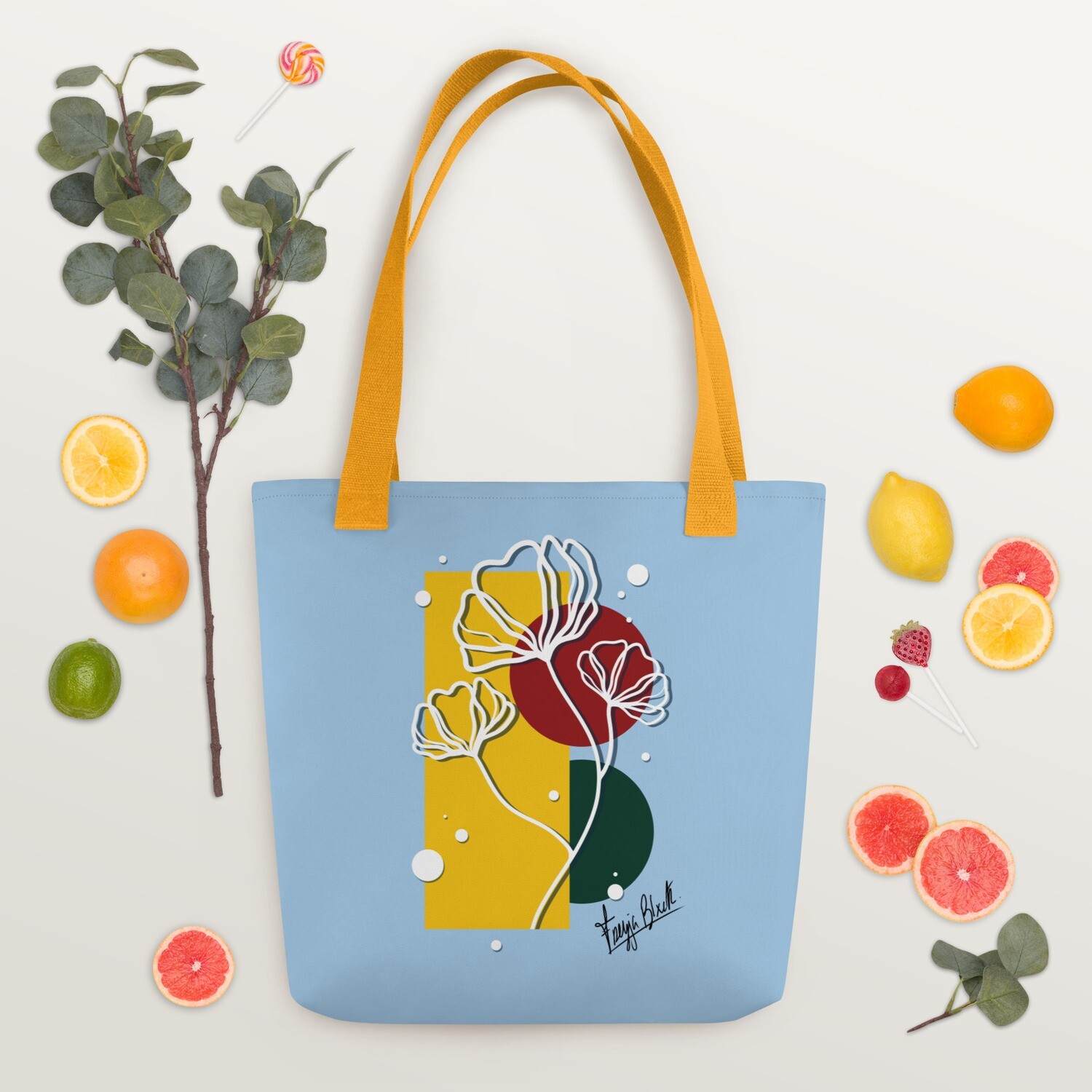Tote bag &quot;Poppy Taste&quot;
