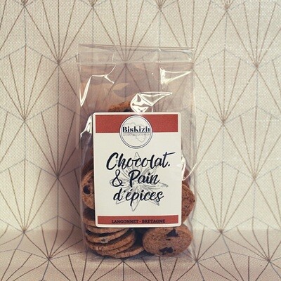 Mini Cookies Chocolat & Pain d'épices