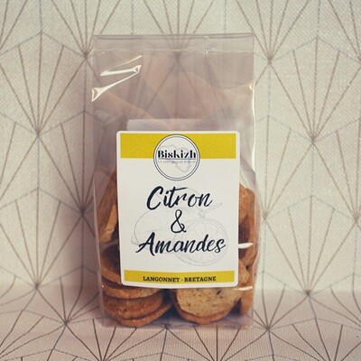 Mini Cookies Citron & Amandes