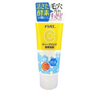 ROHTO Melano CC Deep Clear Enzyme Facial Wash 4.6 oz
