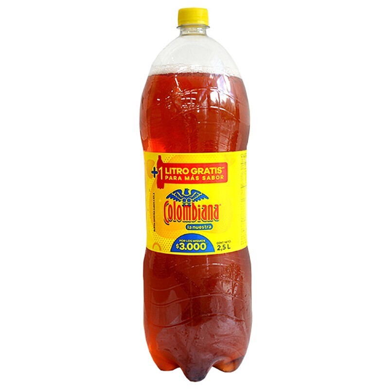 Postobon colombiana x2.5 litros