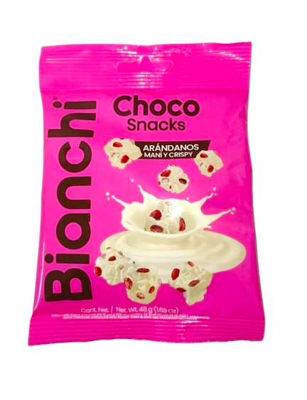 Bianchi snack arandanos, mani y crispi x55gr
