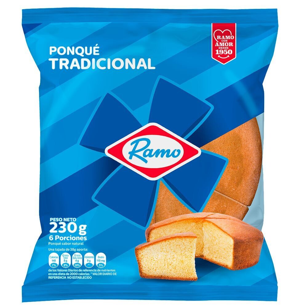 Ponque tradicional