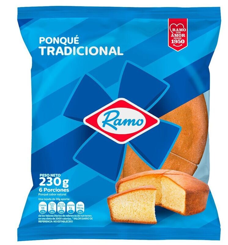 Ponque tradicional