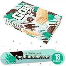 Chocolatina gol coco x18