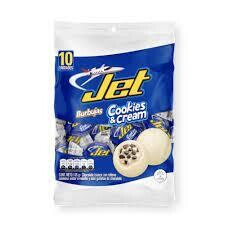 Jet burbujas cookies and cream x10