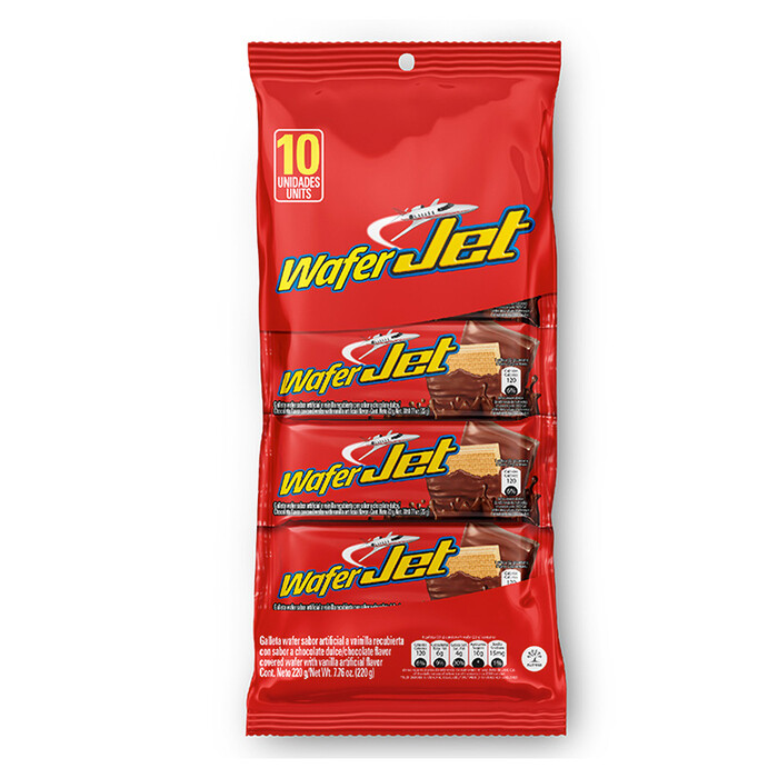 Wafer jet vainilla x10