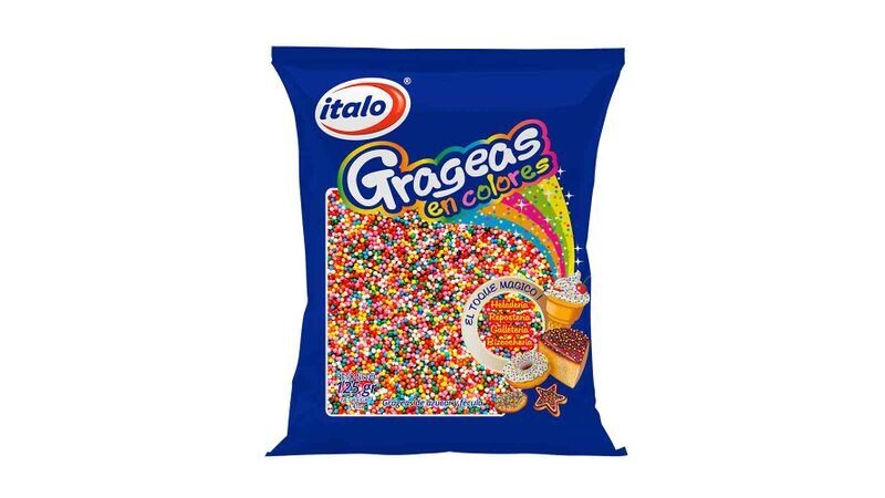 Gragea de colores x125gr