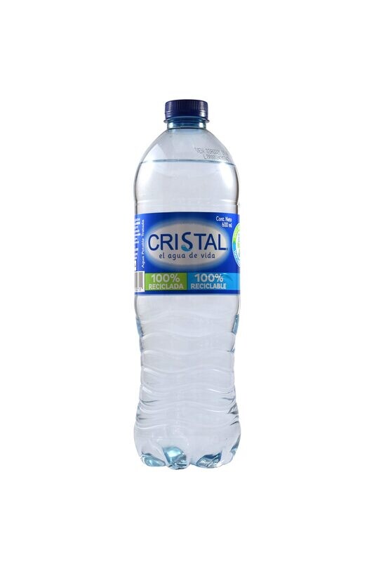 Agua cristal x 600ml
