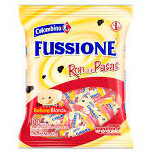 Fussiones ron con pasas x100
