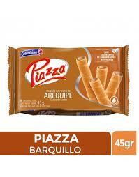 Barquillo piazza bandeja arequipe x45gr
