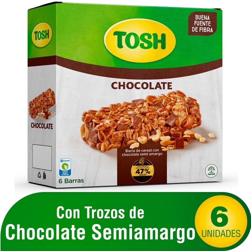 Barra tosh chocolate x6
