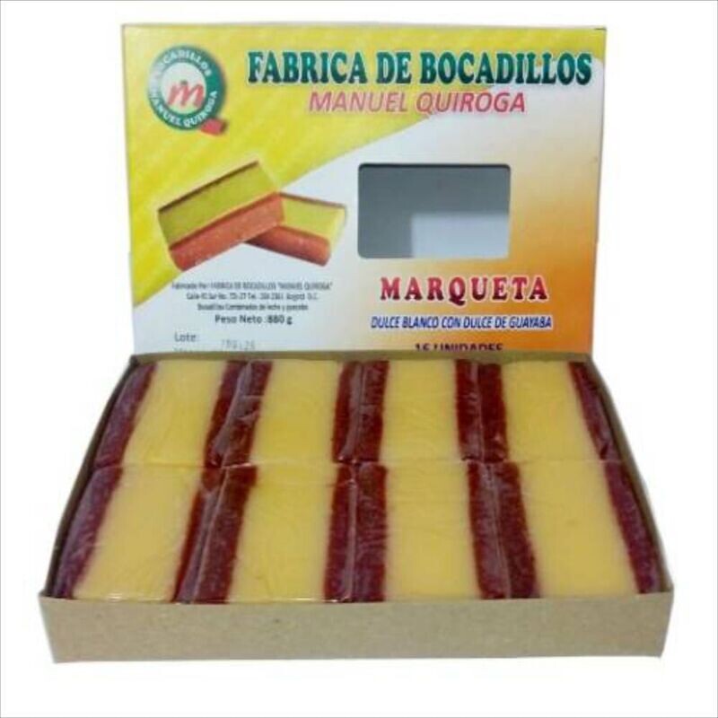 Marqueta combinada x16 x900gr