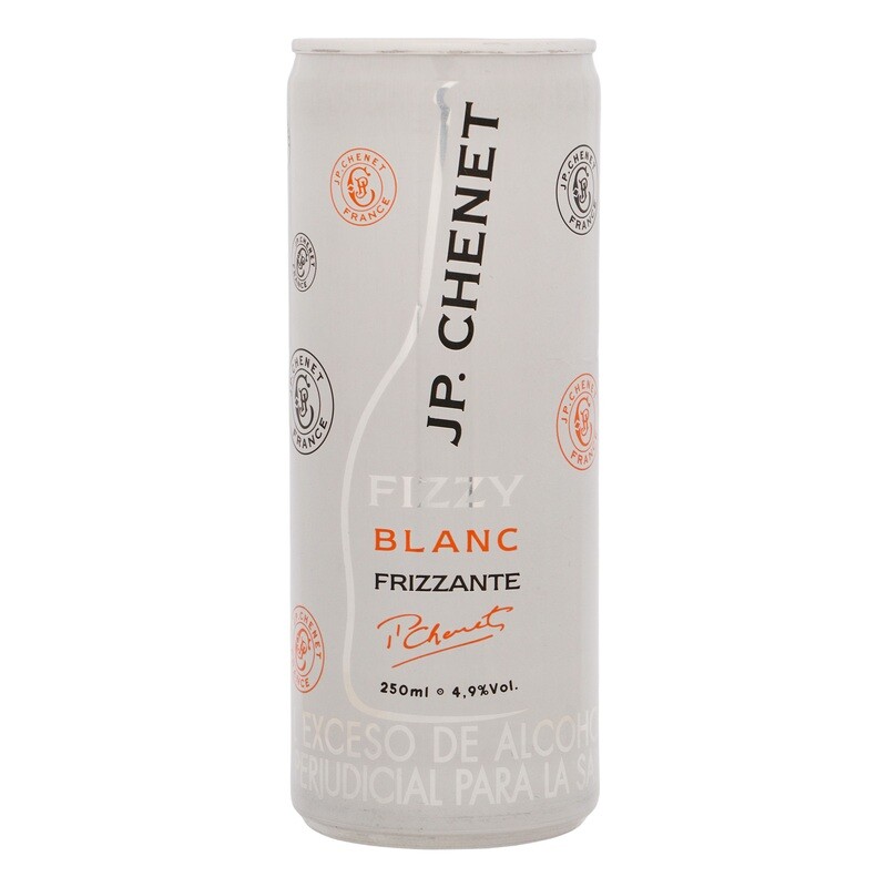 Champaña jp chenet blanca lata