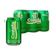 Costeña bacana lata Sixpack