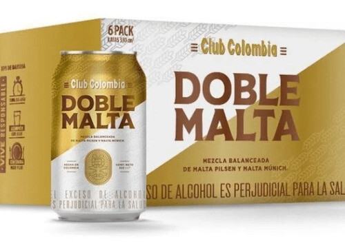 Club col doble malta lata x24