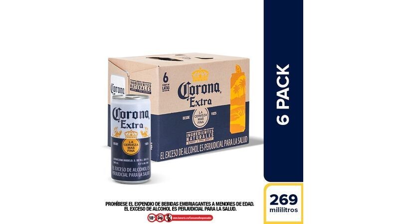 corona Extra lata 269 sixpck