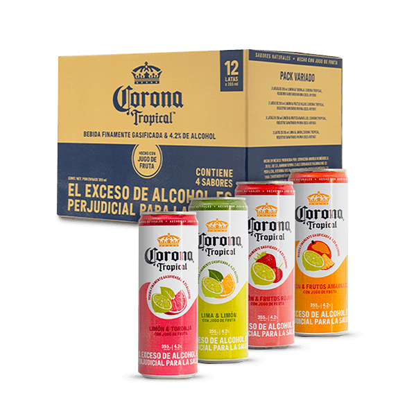 Corona Tropical Sabores 355 x 12