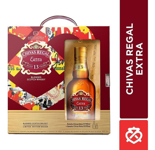 Chivas 13 extra 700 ml + 375 ml EdEs