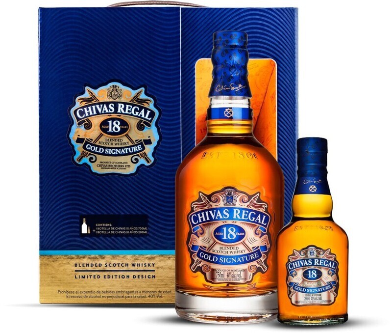 Chivas 18 700 ml+ 200 ml