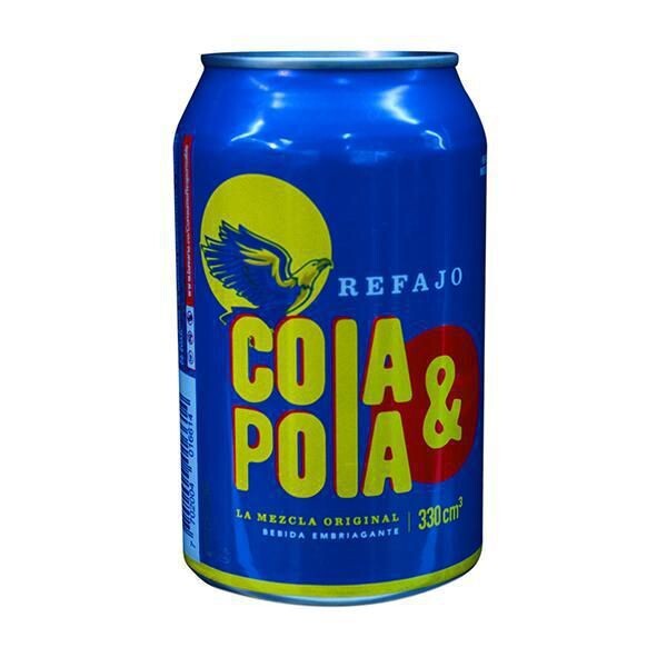 Cola y pola lata x24