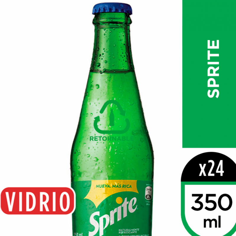 Quatro/ Sprite 350 Vidrio x 30