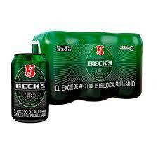 BECKS lata sixpack