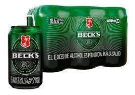BECKS LATA 330CC X 6