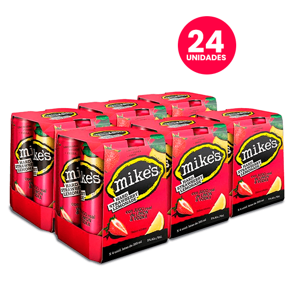 MIKES HARD LEM STRAWBEERY LTA 355X 24 REM