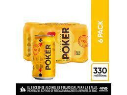 Poker lata Sixpack