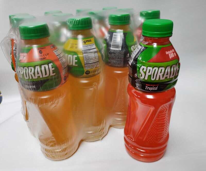 Sporade Sabores Surtidos x 12 und