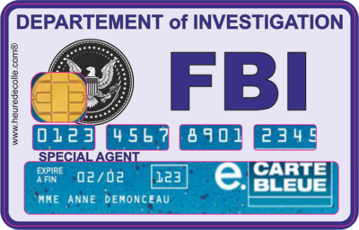 Sticker FBI